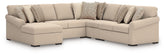 Best Deals Furniture - Ashley Furniture - LadyMae 5-Piece Sectional with Chaise - RAF 5-Piece Sectional with Chaise - 59404S8