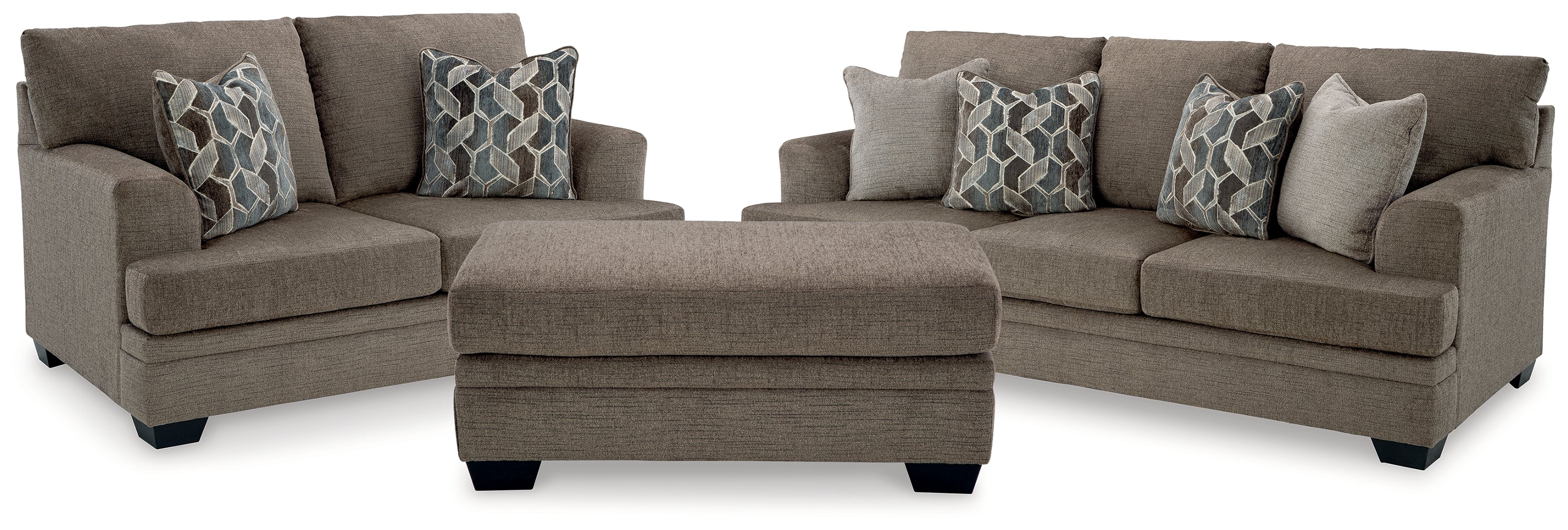 Best Deals Furniture - Ashley Furniture - Stonemeade Sofa, Loveseat and Ottoman - Sofa, Loveseat and Ottoman - 59505U10