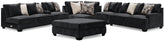Best Deals Furniture - Ashley Furniture - Lavernett 5-Piece Sectional and Ottoman - 5-Piece Sectional and Ottoman - 59603U2