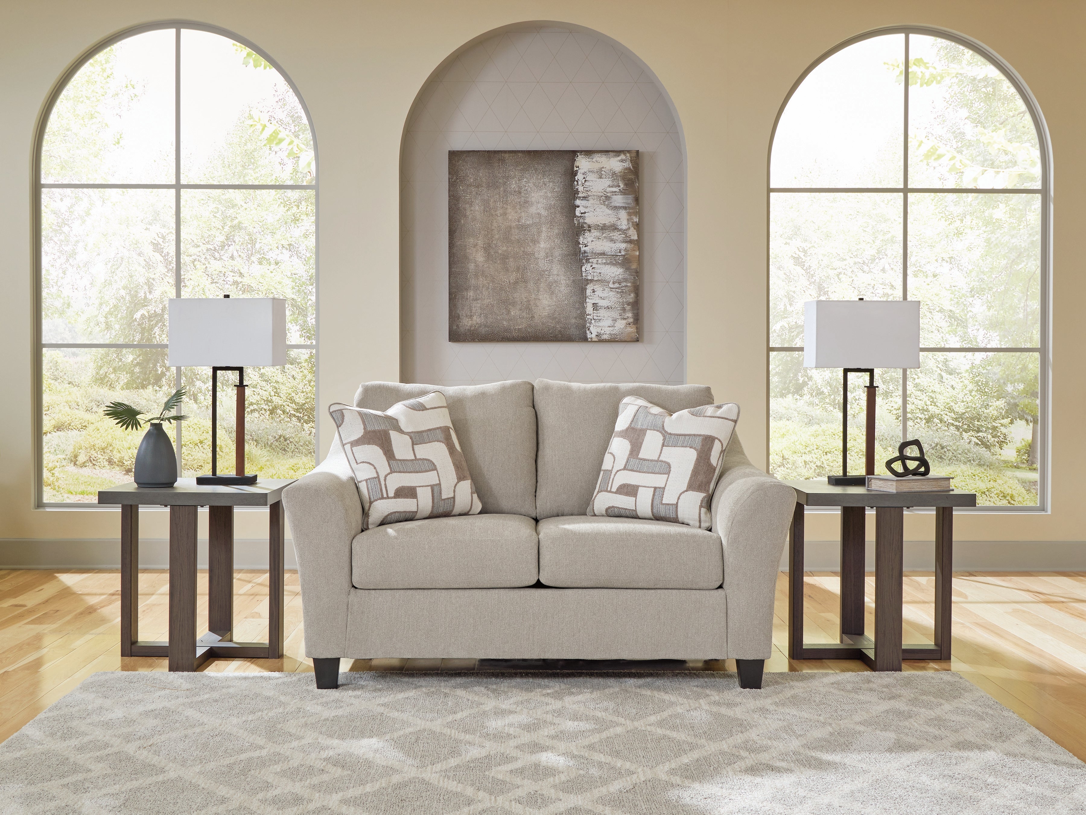 Best Deals Furniture - Ashley Furniture - Willarae Loveseat - Loveseat - 5980335