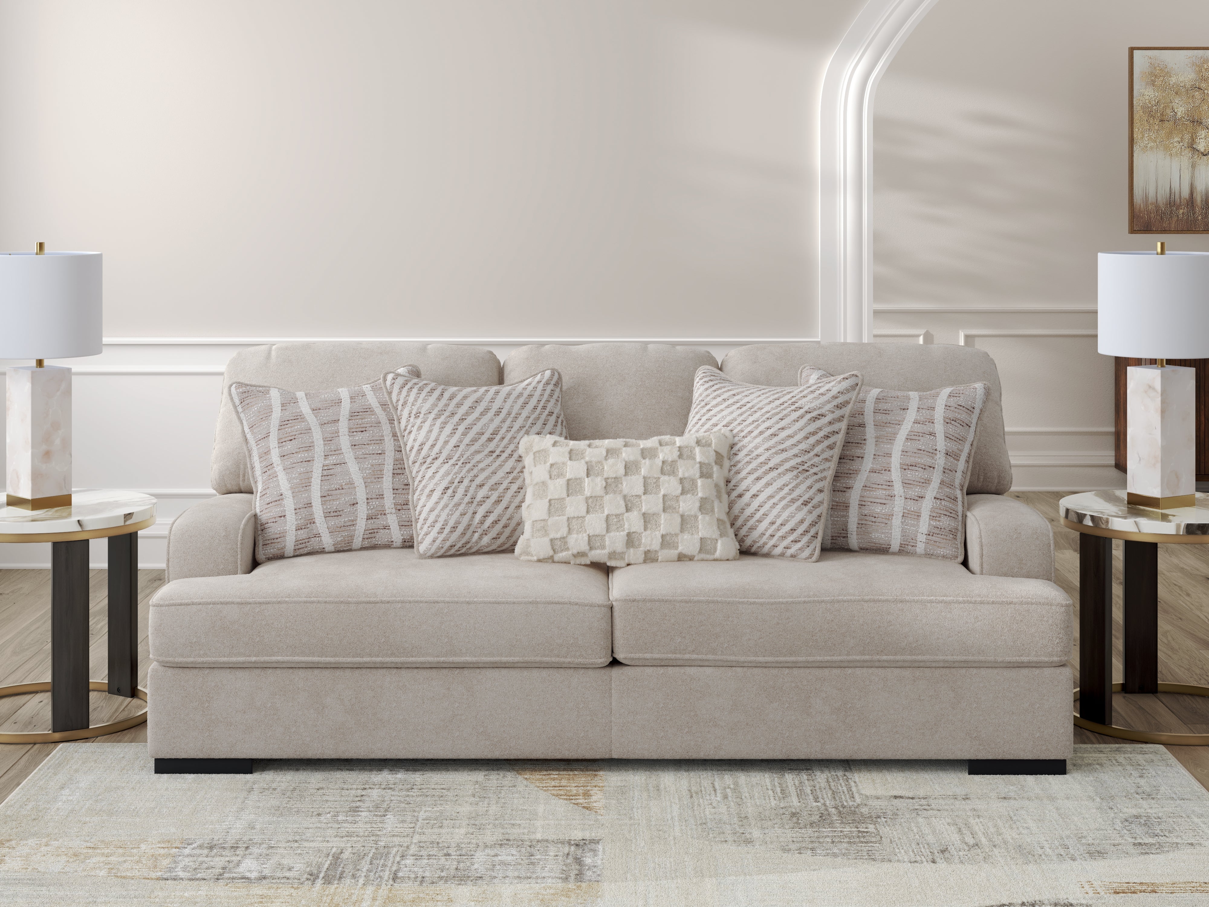 Best Deals Furniture - Ashley Furniture - High Profile Sofa - Sofa - 5990238
