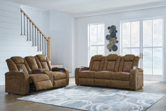 Best Deals Furniture - Ashley Furniture - Wolfridge Power Reclining Sofa and Loveseat - Power Reclining Sofa and Loveseat - 60703U1