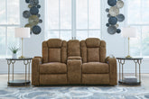Best Deals Furniture - Ashley Furniture - Wolfridge Power Reclining Loveseat - PWR REC Loveseat/CON/ADJ HDRST - 6070318