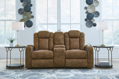 Best Deals Furniture - Ashley Furniture - Wolfridge Power Reclining Loveseat - PWR REC Loveseat/CON/ADJ HDRST - 6070318