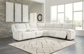 Best Deals Furniture - Ashley Furniture - Keensburg 3-Piece Power Reclining Sectional - 3-Piece Power Reclining Sectional - 61807S1