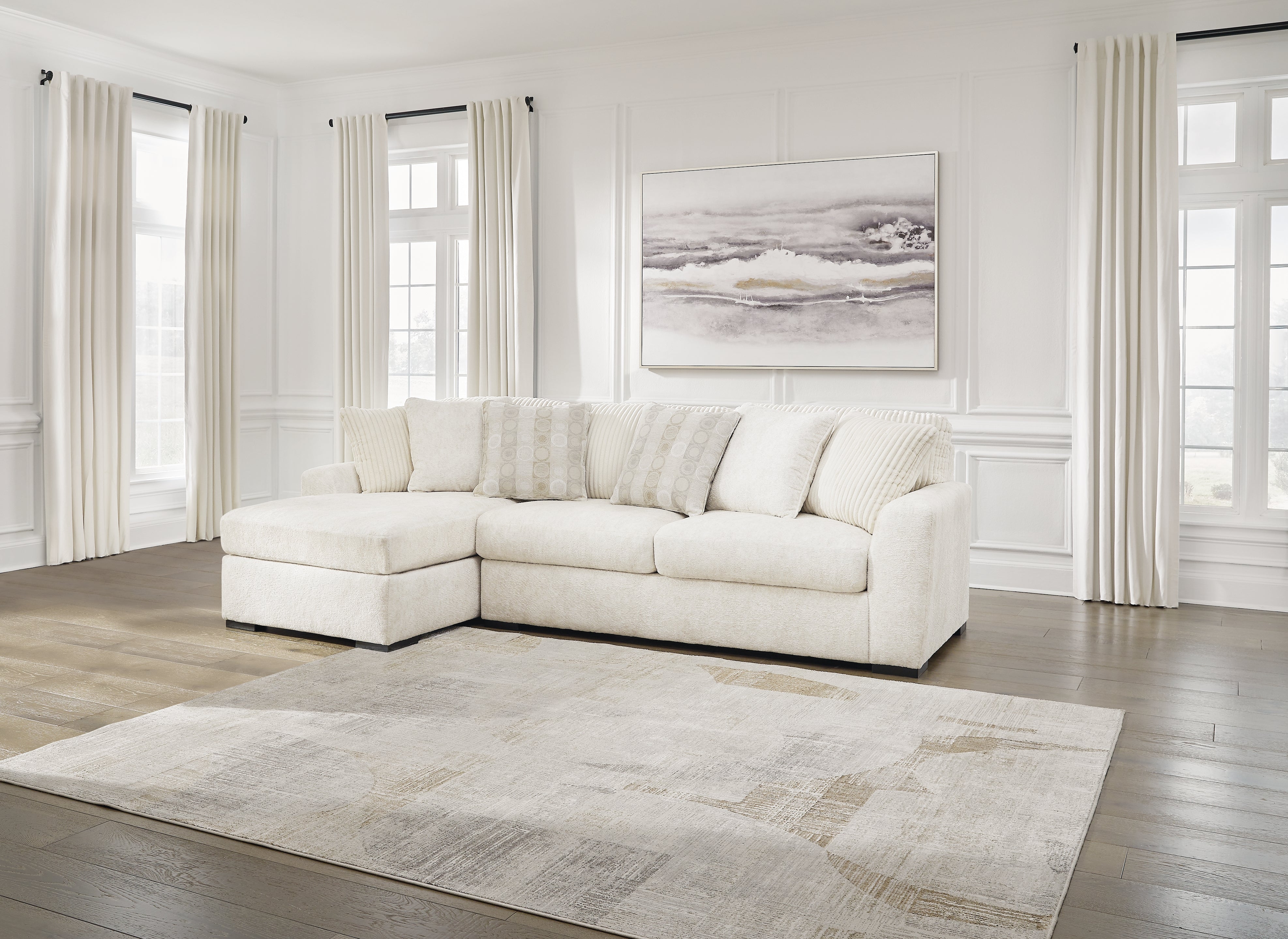 Best Deals Furniture - Ashley Furniture - Chessington 2-Piece Sectional with Chaise - RAF 2-Piece Sectional with Chaise - 61904S1