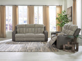Best Deals Furniture - Ashley Furniture - WhipLash Power Reclining Sofa and Loveseat - Power Reclining Sofa and Loveseat - PC63204U1