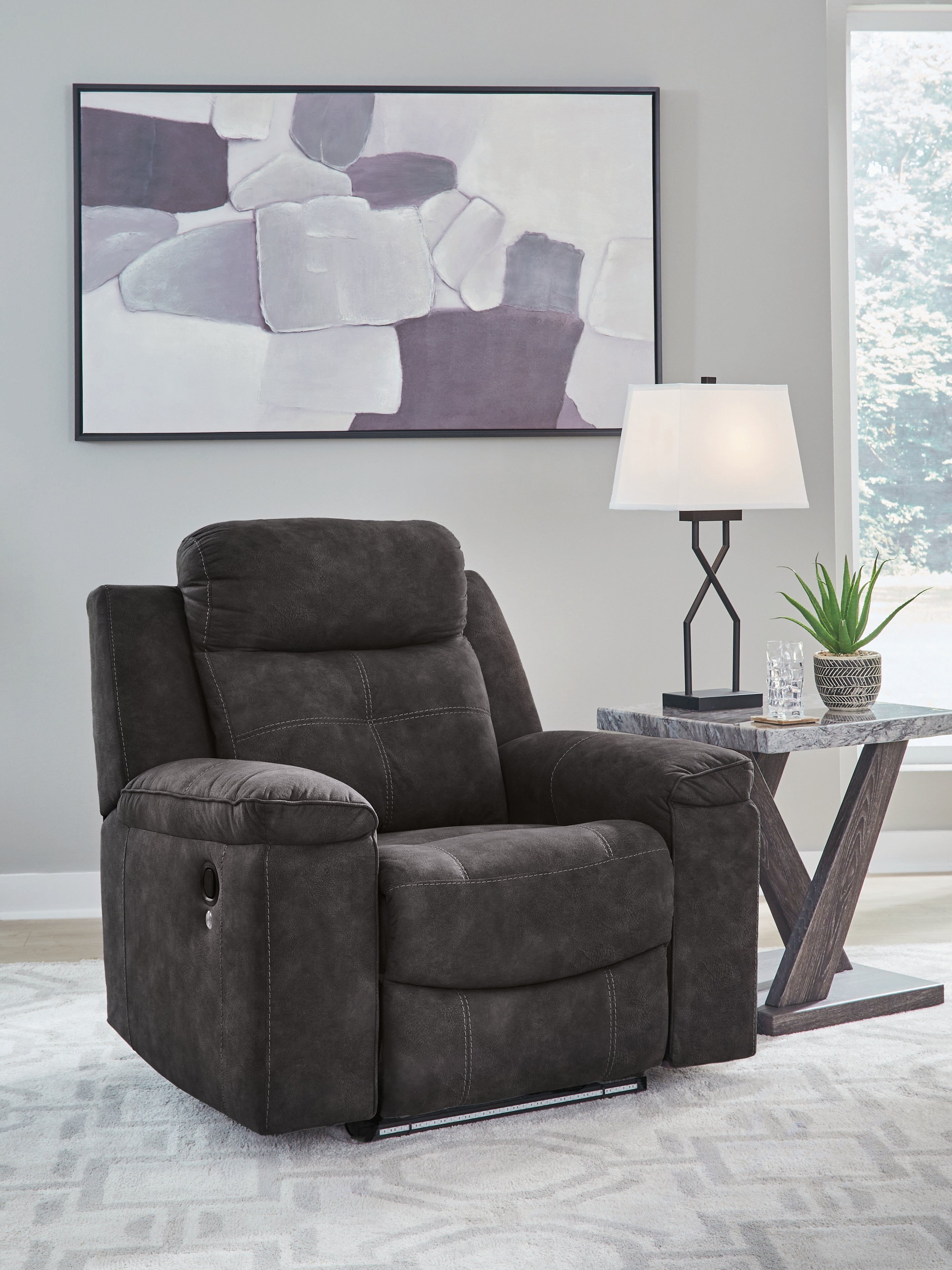 Best Deals Furniture - Ashley Furniture - Brysonview Recliner - Zero Wall Recliner - 6360529