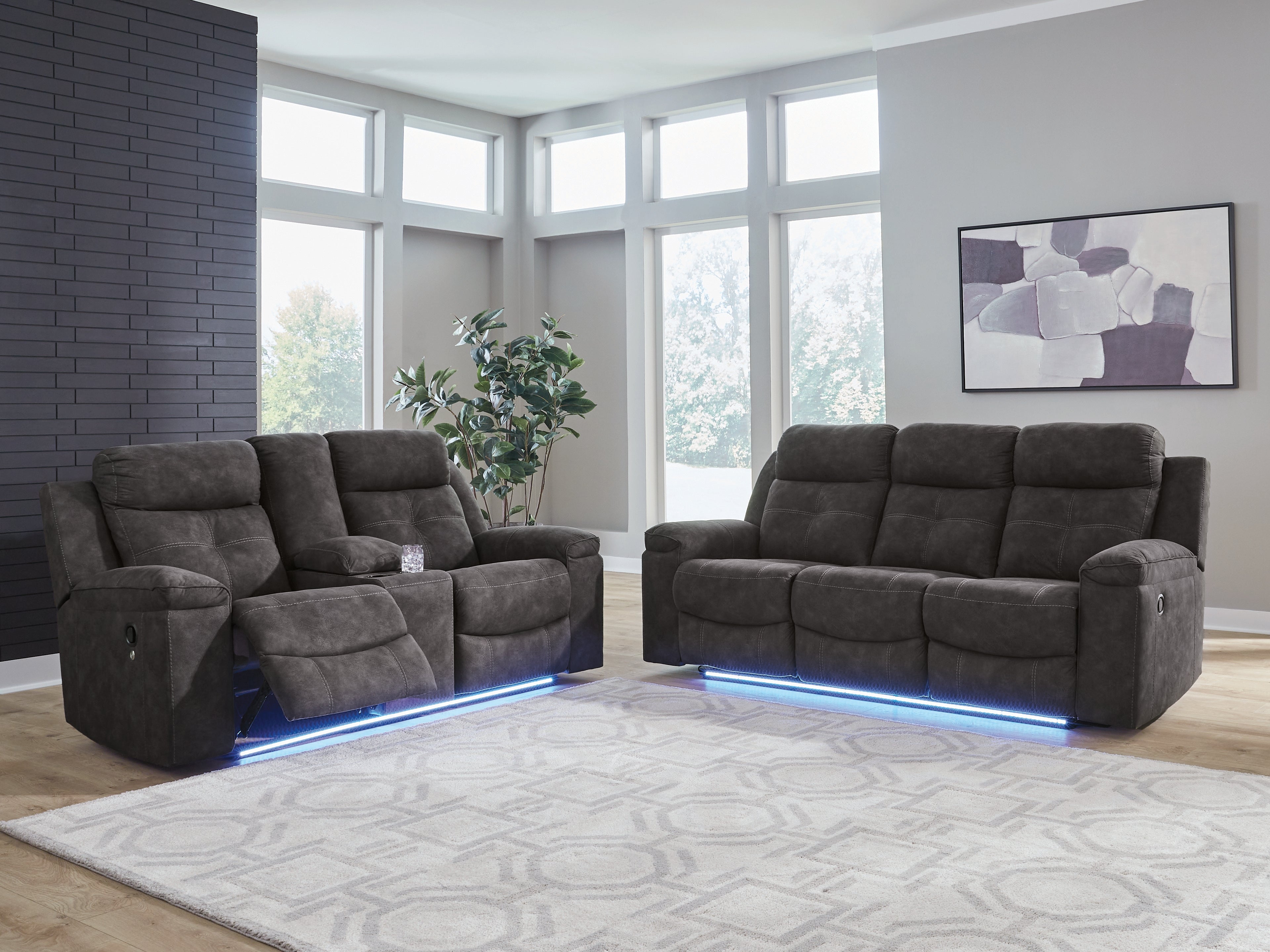 Best Deals Furniture - Ashley Furniture - Brysonview Reclining Sofa and Loveseat - Reclining Sofa and Loveseat - 63605U1