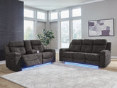 Best Deals Furniture - Ashley Furniture - Brysonview Reclining Sofa and Loveseat - Reclining Sofa and Loveseat - 63605U1