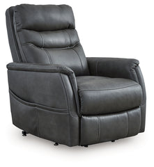 Best Deals Furniture - Ashley Furniture - Strawbill Power Lift Recliner - Power Lift Recliner / Shadow - 6390912