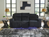 Best Deals Furniture - Ashley Furniture - Forest Lake Power Reclining Sofa - PWR REC Sofa with ADJ Headrest - PC6420215