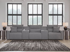 Best Deals Furniture - Ashley Furniture - Modmax II 5-Piece Power Reclining Sectional with Consoles - 5-Piece Power Reclining Sectional with Consoles - 65906S14