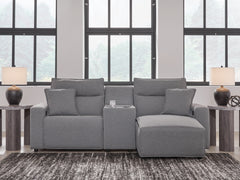 Modmax II 3-Piece Power Reclining Sectional with Chaise and Console