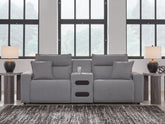 Best Deals Furniture - Ashley Furniture - Modmax II 3-Piece Power Reclining Sectional with Audio Console - 3-Piece Power Reclining Sectional with Audio Console - 65906S2