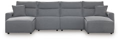 Modmax II 4-Piece Reclining Sectional with Double Chaise