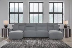 Best Deals Furniture - Ashley Furniture - Modmax II 4-Piece Reclining Sectional with Double Chaise - 4-Piece Reclining Sectional with Double Chaise - 65906S37