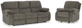 Best Deals Furniture - Ashley Furniture - Scranto Reclining Sofa and Recliner - Reclining Sofa and Recliner - 66502U4