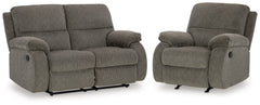 Best Deals Furniture - Ashley Furniture - Scranto Reclining Loveseat and Recliner - Reclining Loveseat and Recliner - 66502U2