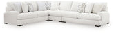 Best Deals Furniture - Ashley Furniture - Misty-Lakes 4-Piece Sectional - RAF 4-Piece Sectional - PC66906S5