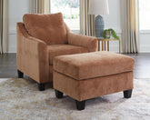 Best Deals Furniture - Ashley Furniture - Amity Bay Chair and Ottoman - Chair and Ottoman - 67204U1