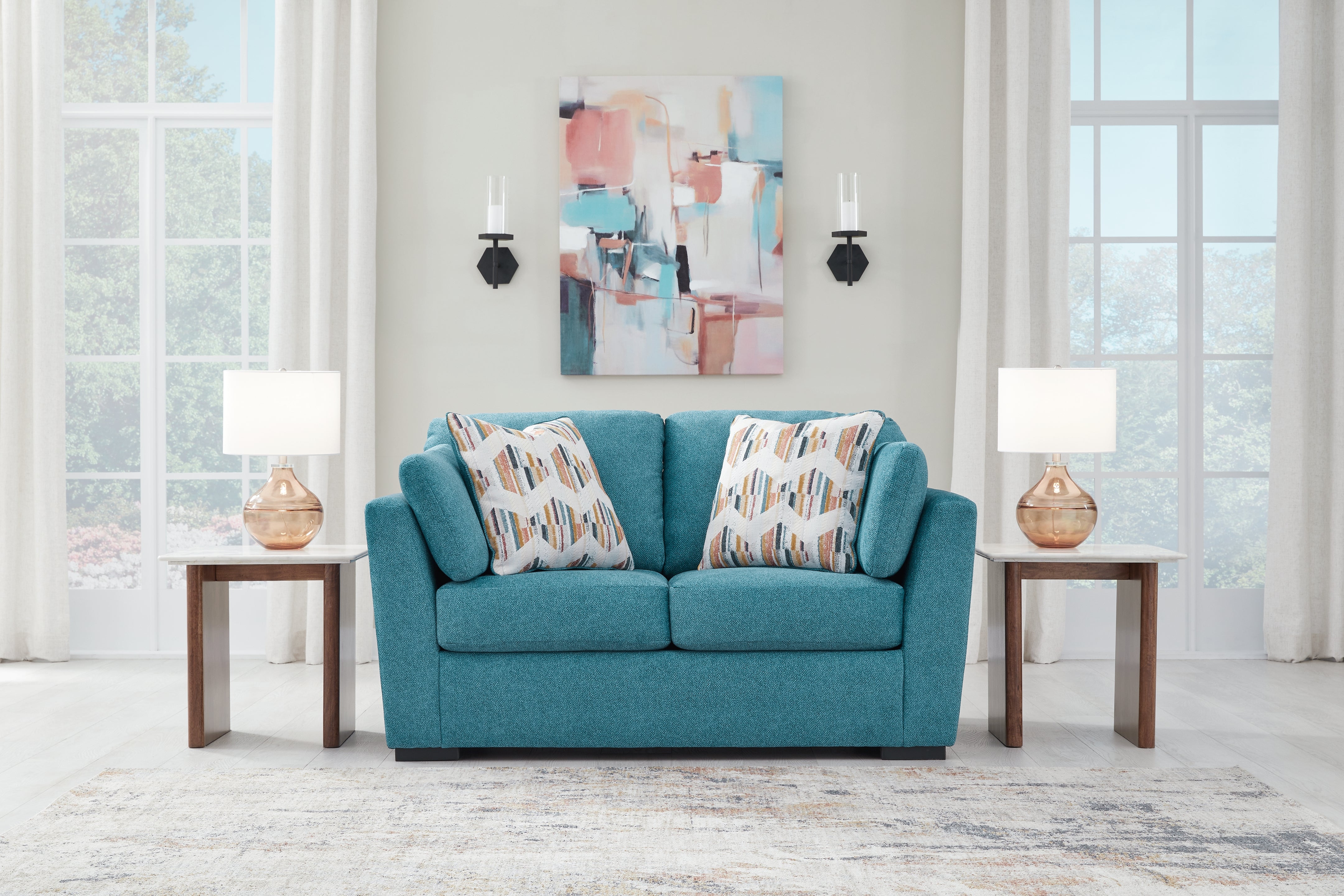 Best Deals Furniture - Ashley Furniture - Keerwick Loveseat - Loveseat - 6750735