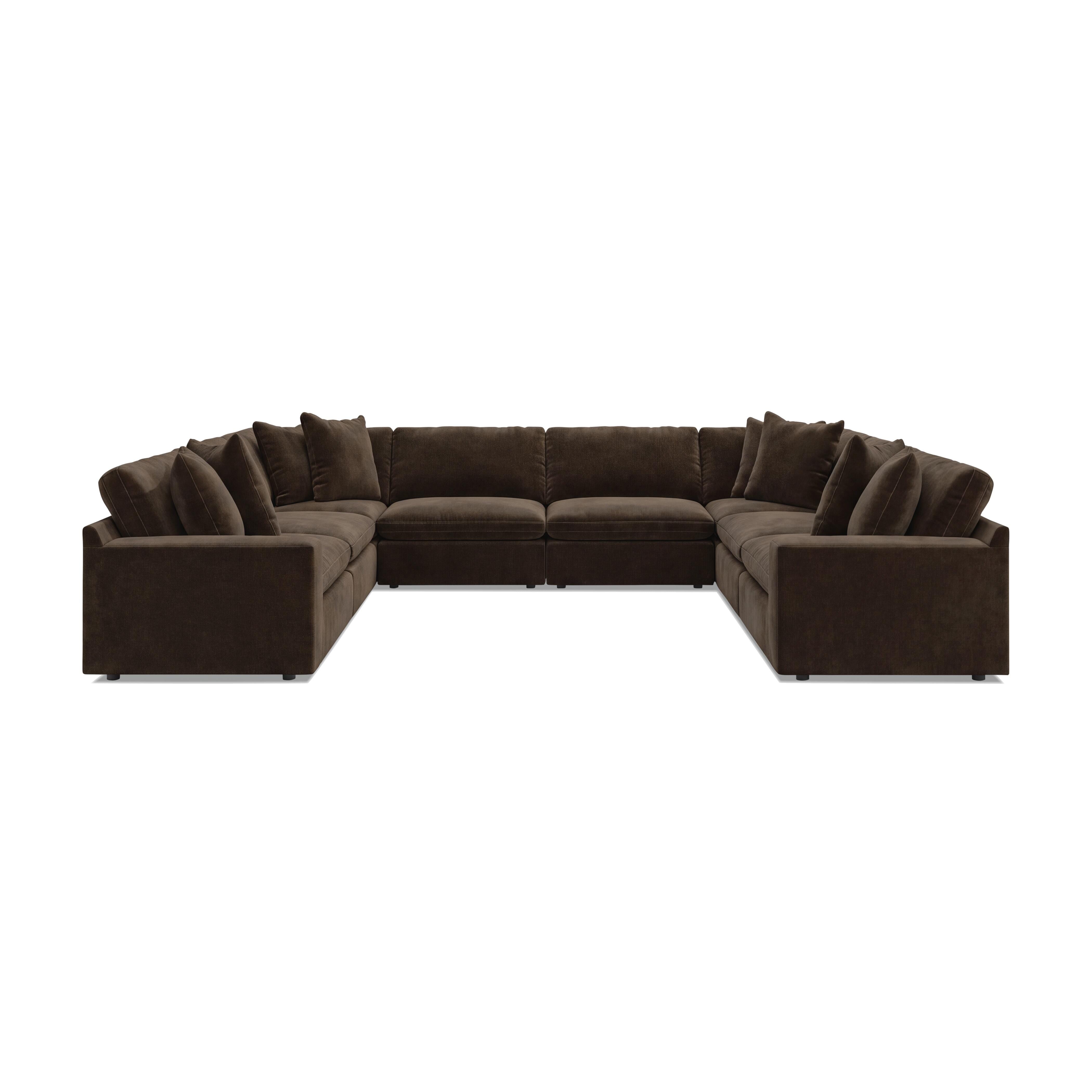Best Deals Furniture - Ashley Furniture - Maxton Heights 8-Piece Sectional - RAF 8-Piece Sectional - 67807S5