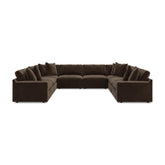 Best Deals Furniture - Ashley Furniture - Maxton Heights 8-Piece Sectional - RAF 8-Piece Sectional - 67807S5