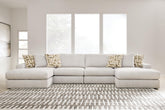 Best Deals Furniture - Ashley Furniture - Kestrie 4-Piece Double Chaise Sectional - 4-Piece Double Chaise Sectional - PC68706S9