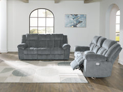 Best Deals Furniture - Ashley Furniture - Tip-Off Power Reclining Sofa and Loveseat - Power Reclining Sofa and Loveseat - 69304U1