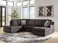 Best Deals Furniture - Ashley Furniture - Lentiz 2-Piece Sectional with Chaise - RAF 2-Piece Sectional with Chaise - PC73404S1