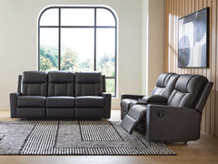 Best Deals Furniture - Ashley Furniture - Mackmenville Reclining Sofa and Loveseat - Reclining Sofa and Loveseat - 74713U1