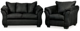 Best Deals Furniture - Ashley Furniture - Darcy Loveseat and Chair - Loveseat and Chair - 75008U14