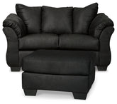 Best Deals Furniture - Ashley Furniture - Darcy Loveseat and Ottoman - Loveseat and Ottoman - 75008U6