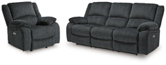 Best Deals Furniture - Ashley Furniture - Draycoll Power Reclining Sofa and Power Recliner - Power Reclining Sofa and Power Recliner - 76504U11
