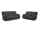 Best Deals Furniture - Ashley Furniture - Draycoll Reclining Sofa and Loveseat - Reclining Sofa and Loveseat - 76504U1
