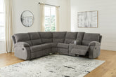 Best Deals Furniture - Ashley Furniture - Museum 2-Piece Reclining Sectional - 2-Piece Reclining Sectional - 81807S1