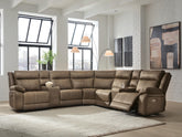 Best Deals Furniture - Ashley Furniture - Max-Momentum 7-Piece Power Reclining Sectional with Audio Consoles - 7-Piece Power Reclining Sectional with Audio Consoles - PC82305S7