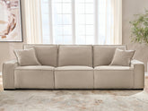 Best Deals Furniture - Ashley Furniture - Carceri 3-Piece Power Sectional Reclining Sofa - 3-Piece Power Sectional Reclining Sofa - 87003S3