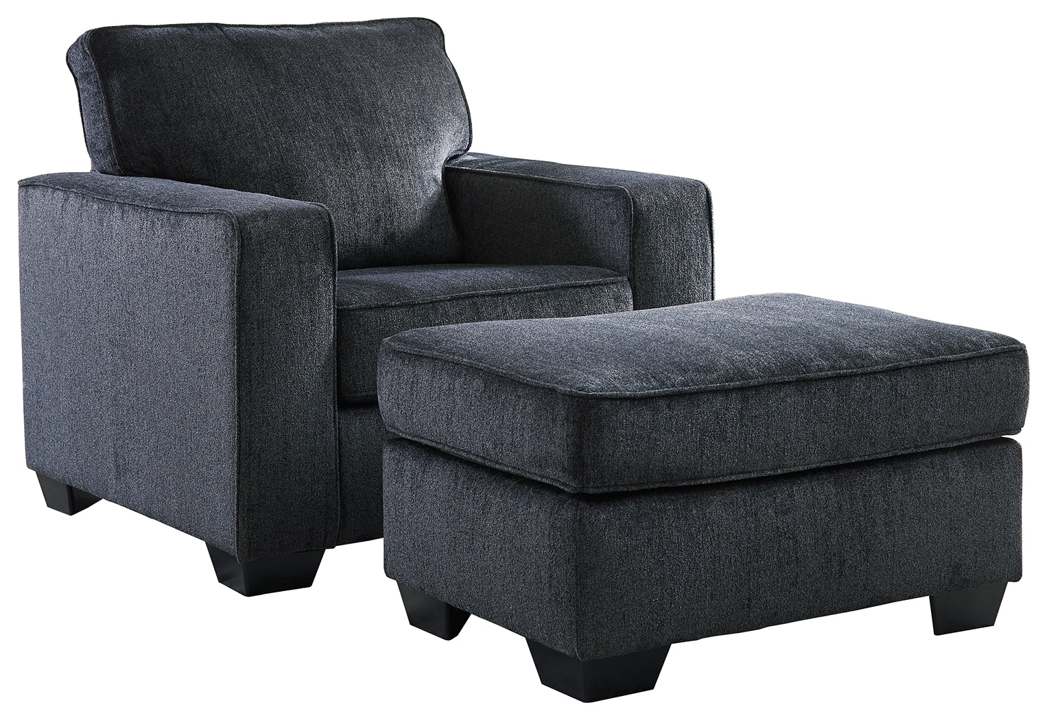 Best Deals Furniture - Ashley Furniture - Altari Chair and Ottoman - Chair and Ottoman - 87213U2