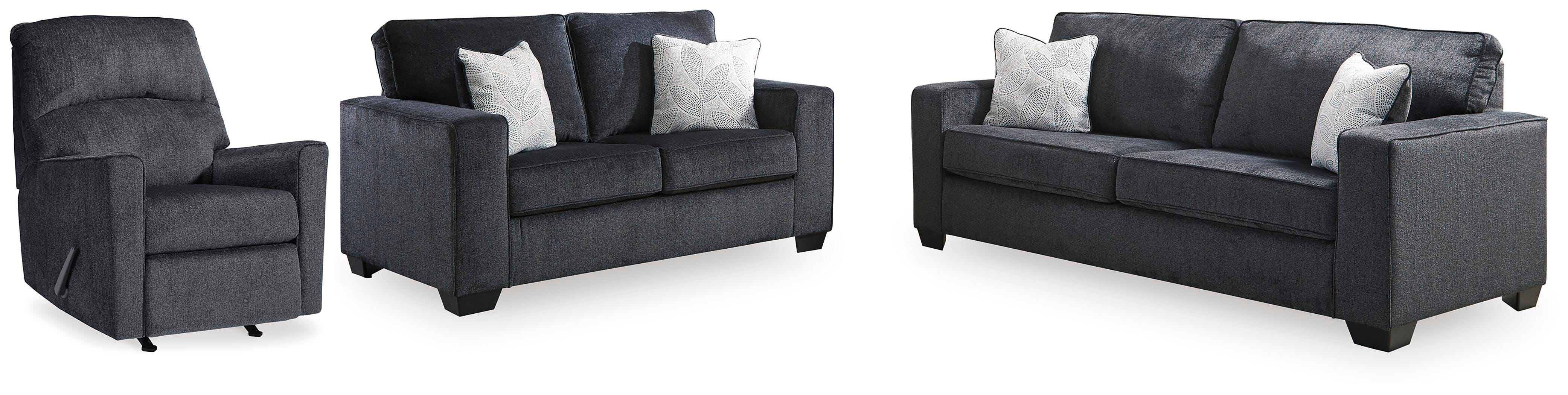Best Deals Furniture - Ashley Furniture - Altari Sofa, Loveseat and Recliner - Sofa, Loveseat and Recliner - 87213U17