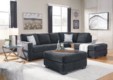 Best Deals Furniture - Ashley Furniture - Altari 2-Piece Sectional and Ottoman - 2-Piece Sectional and Ottoman - 87213U7
