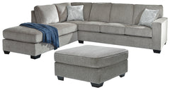 Best Deals Furniture - Ashley Furniture - Altari 2-Piece Sectional with Ottoman - 2-Piece Sectional with Ottoman - 87214U2