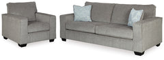 Best Deals Furniture - Ashley Furniture - Altari Sofa and Chair - Sofa and Chair - 87214U9
