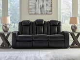 Best Deals Furniture - Ashley Furniture - Caveman Den Power Reclining Sofa - PWR REC Sofa with ADJ Headrest - 9070315