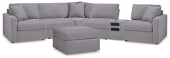 Best Deals Furniture - Ashley Furniture - Modmax 6-Piece Sectional and Oversized Accent Ottoman - 6-Piece Sectional and Oversized Accent Ottoman - 92104U25