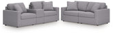 Best Deals Furniture - Ashley Furniture - Modmax 3-Piece Sectional Sofa and 2-Piece Sectional Loveseat - 3-Piece Sectional Sofa and 2-Piece Sectional Loveseat - 92104U22