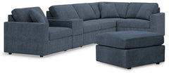 Best Deals Furniture - Ashley Furniture - Modmax 6-Piece Sectional and Ottoman - 6-Piece Sectional and Ottoman - 92121U16
