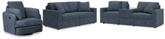Best Deals Furniture - Ashley Furniture - Modmax 3-Piece Sectional Sofa, 2-Piece Sectional Loveseat and Swivel Glider Recliner - 3-Piece Sectional Sofa, 2-Piece Sectional Loveseat and Swivel Glider Recliner - 92121U23
