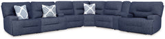 Best Deals Furniture - Ashley Furniture - Acklen Place 7-Piece Power Reclining Sectional - 7-Piece Power Reclining Sectional - 93607S8